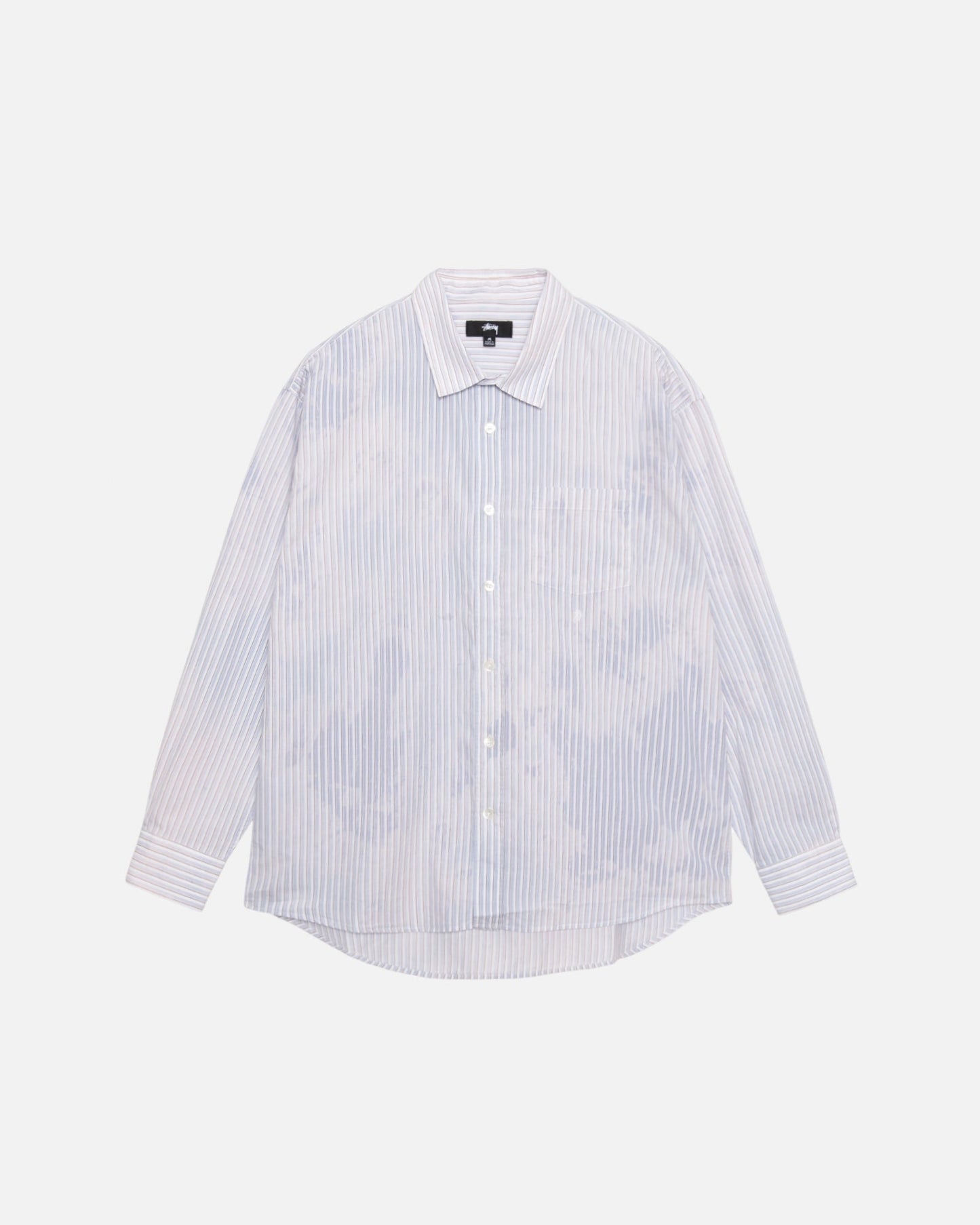 CHEMISE CLASSIQUE LS POPELINE DÉLAVÉE