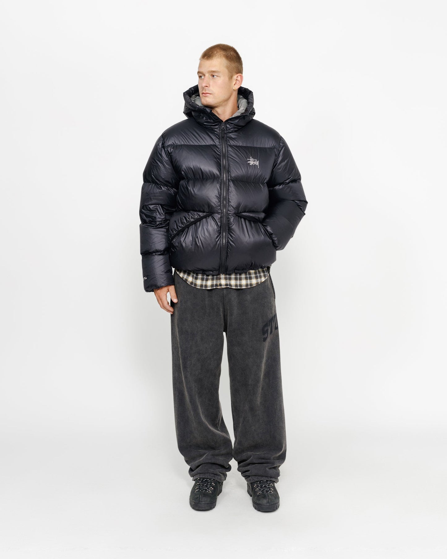 PARKA EN MICRO RIPSTOP REMBOURRÉE DE DUVET