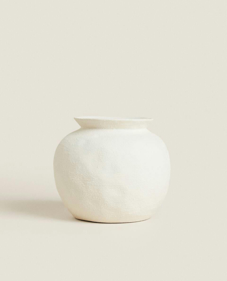 ROUGH EARTHENWARE VASE