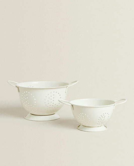 LACQUERED COLANDER